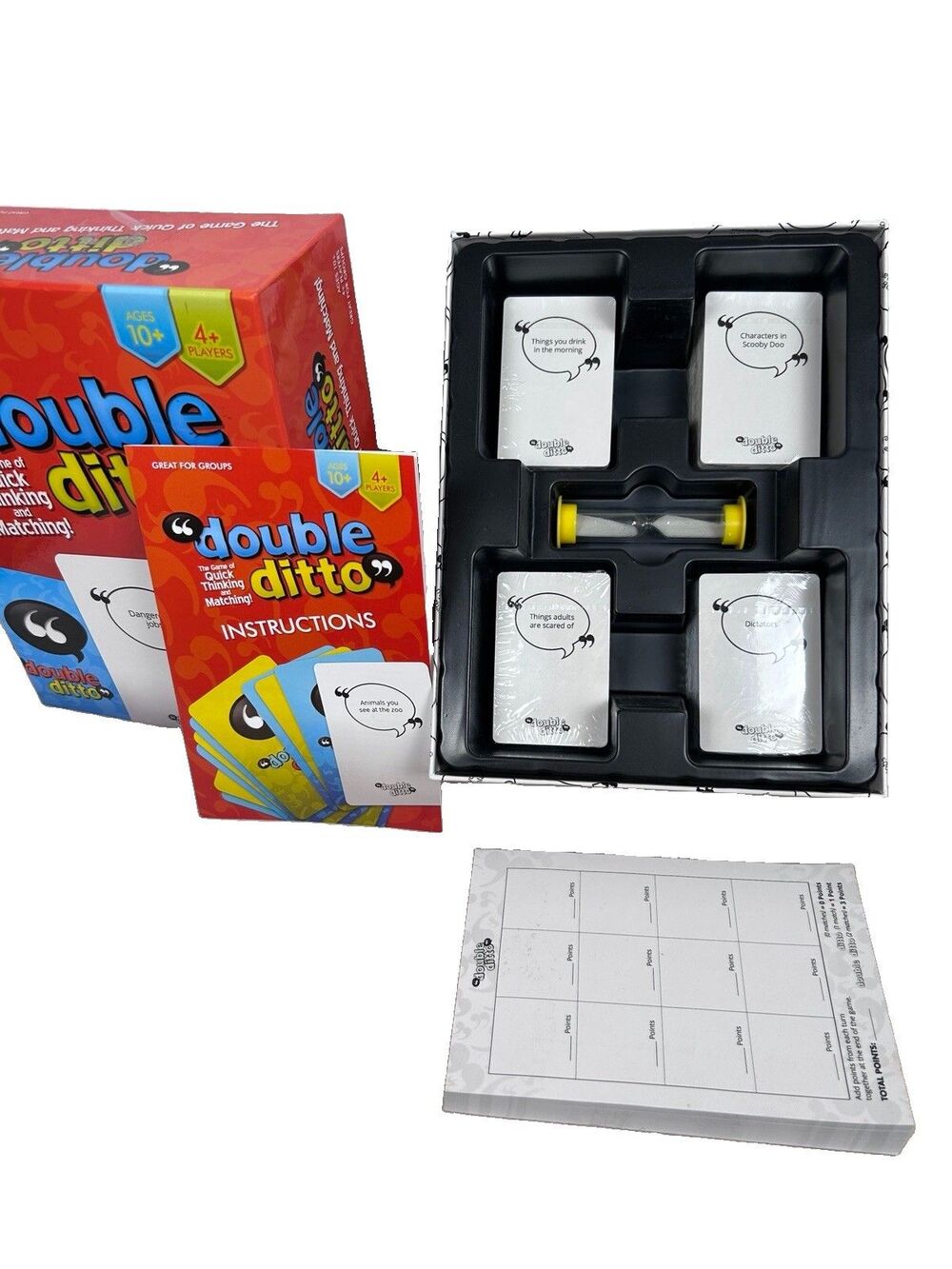 Double Ditto The Game of Quick Thinking & Matching Family Party Game